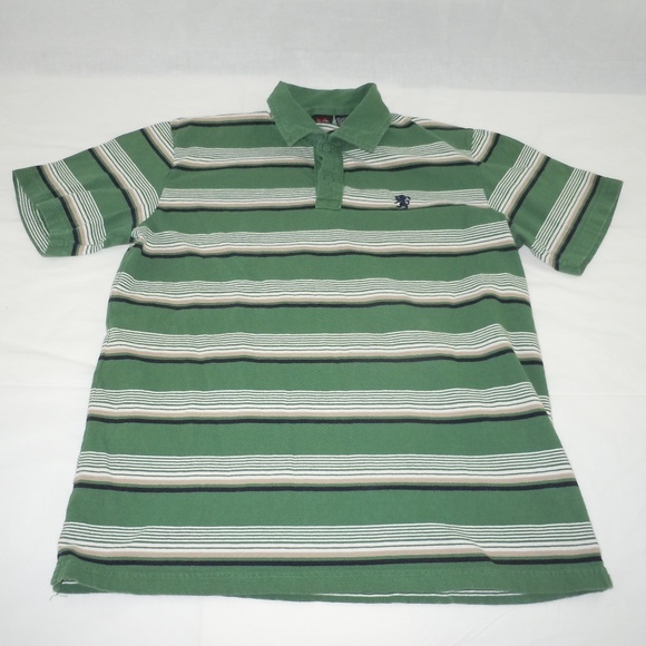 Green Emergency Exit Polo Shirt Large 100% Cotton - Picture 1 of 4